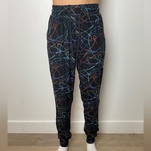 XS Leisure Splatter Paint Jogger Pants